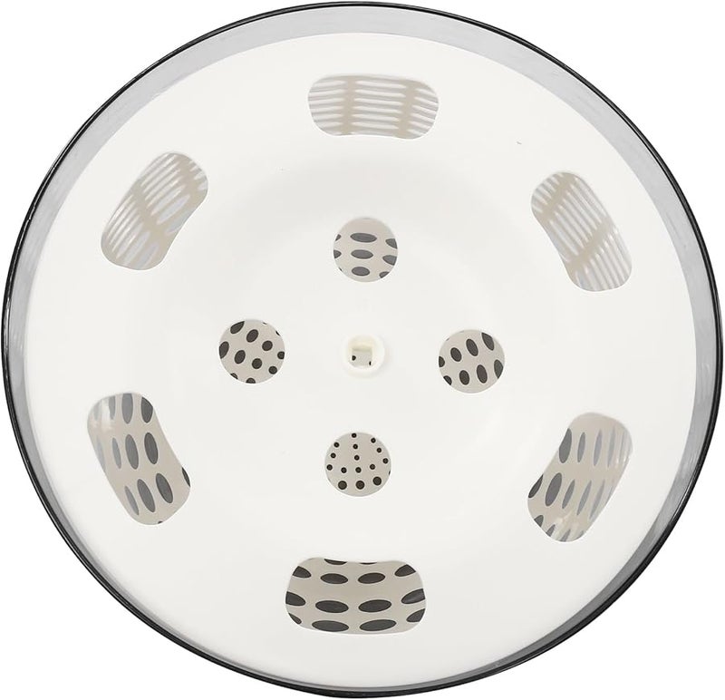 Gray 6Qt Electric Salad Spinner Vegetable Washer Dryer for Kitchen Cafeteria - Image 5